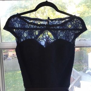 Kennedy Blue Harper style bridesmaid dress